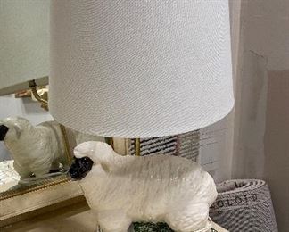 Lamb Table Lamp. 