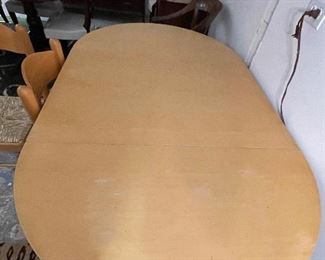 Oak Gate Leg Drop Leaf Space-Saving Dining Table. Measures 26" - 62" W x 36" D x 29.5" H. Photo 2 of 4. 