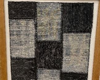 Woven Fabric Framed Artwork - 2 Available. Photo 2 of 2. 