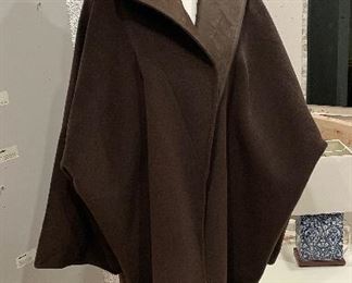 Vintage Italian Cashmere, Wool & Silk Cape. Photo 1 of 2. 