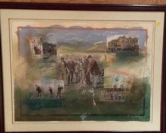 "Classic Golf II" Signed By Artist. Photo 1 of 3. 