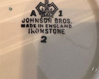 Johnson Bros. Ironstone China