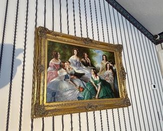  Painting of a Group of Women signed Vincent Koch