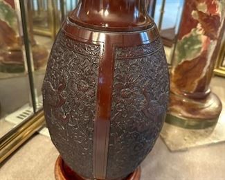 Bronze Vase by the Marbro Lamp Company, 1970s