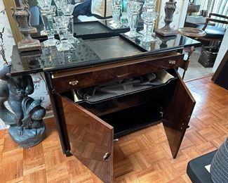 Another View of Henredon Cabinet with Expandable Top