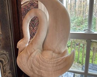 Large Swan Statue