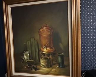  Oil Painting on Canvas signed VanVelde