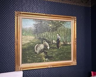  Oil Painting signed Antony