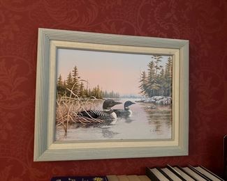 Painting signed C. Carson