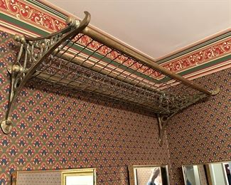 19th Century New South Wales Brass Train Rack