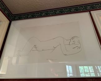 Nude Art signed Pat Dewey