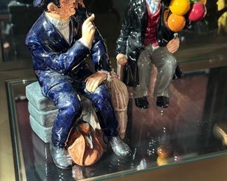 Royal Doulton "Shore Leave" Figurine, Royal Doulton "The Balloon Man"
