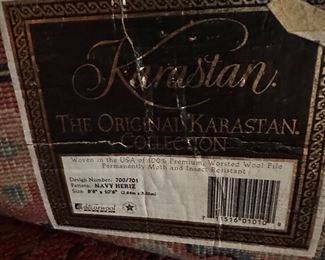 Karastan Wool Rug 8'8"x10'6"