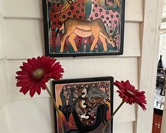 Tinga Tinga Art, Flower Decor