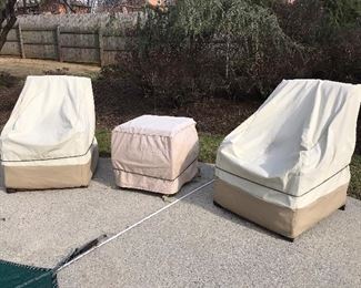 Covers for recliners and side table