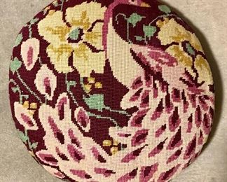 Needlepoint pillow
