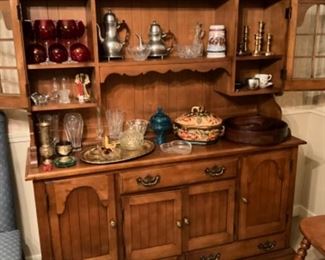China cabinet - matches table