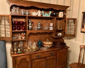 Top of China cabinet