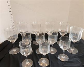 Crystal stemware