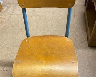 Teacher’s chair from early 60s. 