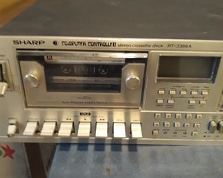 Sharp Cassette deck