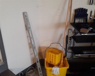 Newer mop bucket
Level