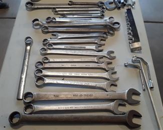 Large combo wrenches 