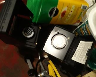 Malibu lights controllers/meter two available 