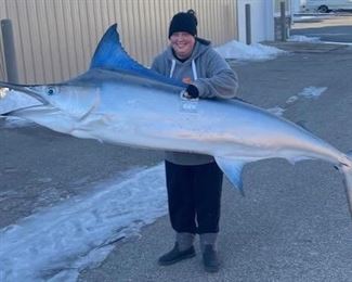 8 Foot Taxidermy Swordfish Fish Mount