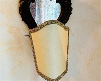 Vintage wall sconce with shade.  2 available