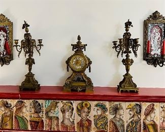 Vietri Tiles - sold only as a lot.