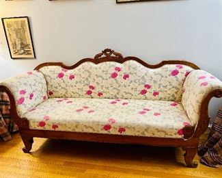 Louis Philippe style vintage sofa