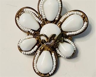 Miriam Haskell brooch