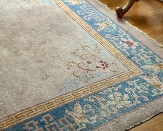 Vintage hand woven rug