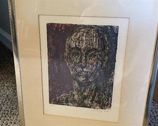 Mark Tobey Self Portrait