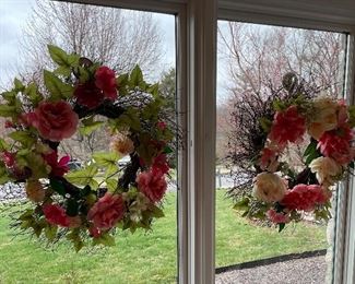 Lots of wreaths and florals 