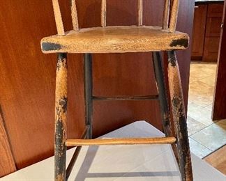 1800's youth chair