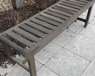 Plow & Hearth garden bench