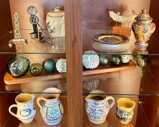 Ceramics from Ireland, France and Poland
