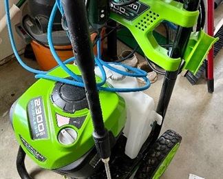 Green Works power washer