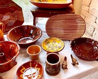 Redware collection