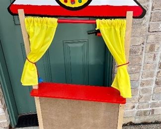 Children's puppet theater.