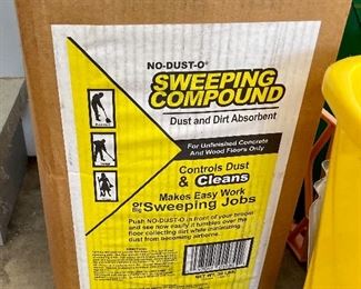 Full box of sweeping compound