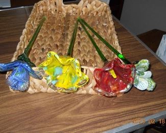 glass flowers