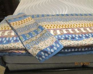 KingComforter with Pillow Shams. 
