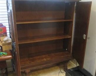 Inside Storage Cabinet