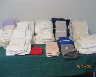Towels, Bedding