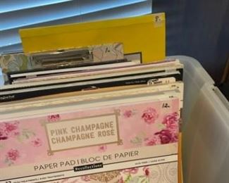 Scrapbook pages in books 