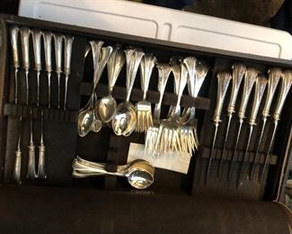 TUTTLE la PREFERENCE STERLING SILVER WARE SET 