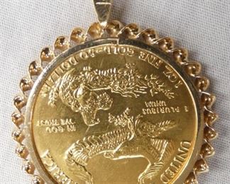 VIEW 4 W/ 14KT PEZEL